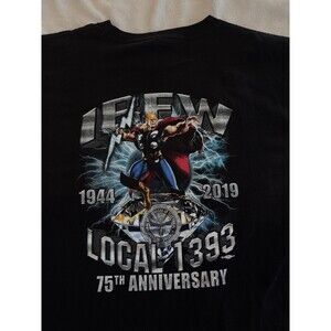 Vintage IBEW Local 1393 Indianapolis Union Tee Teamsters USA Workwear XXL Y2K